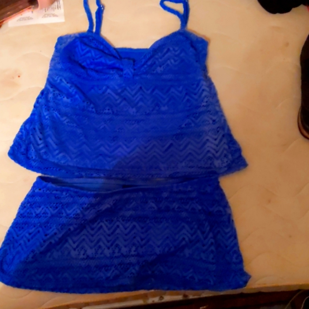 Blue 2 piece Swimsuit